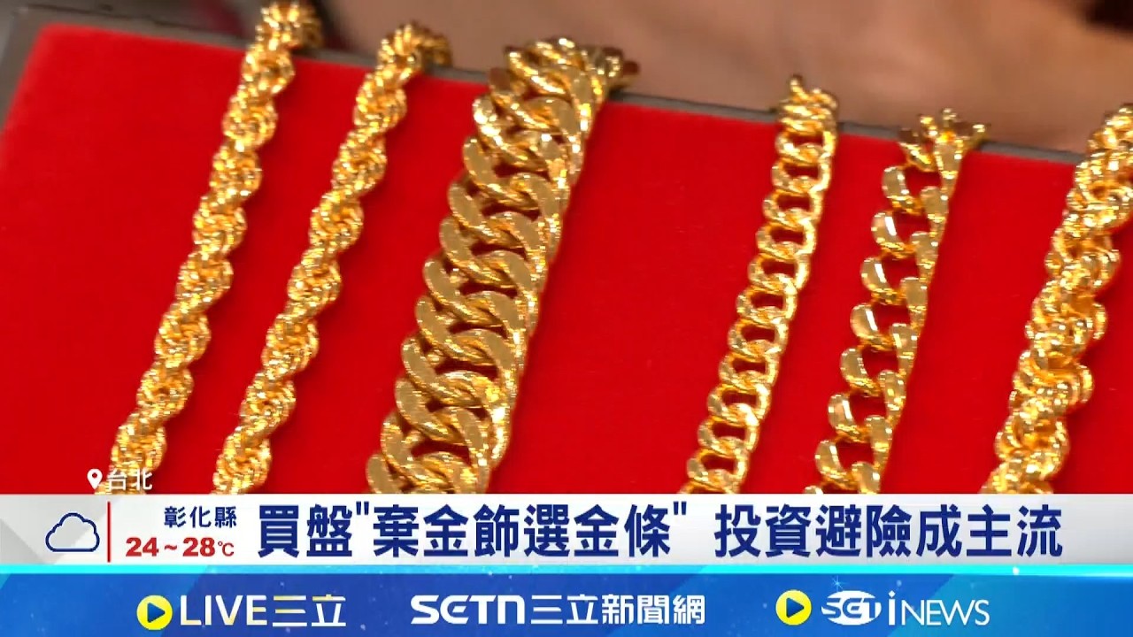 美伊和平談判現曙光 金價震盪重回4800關卡  美伊有望重啟會談! 牽動黃金未來走勢方向│記者 劉馥慈 陳識雄 │國際關鍵字20260415│三立iNEWS