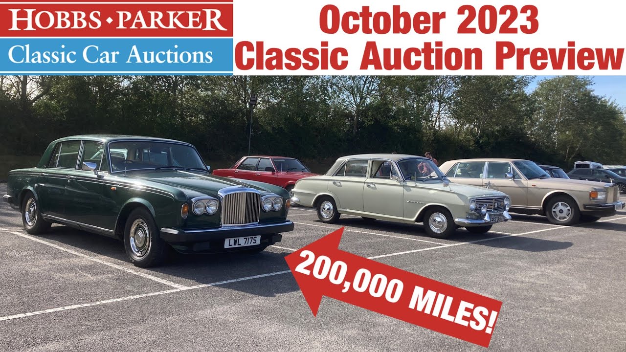 Hobbs Parker October 2023 Classic Auction Preview - British Luxury, 80s Retro, MINT Cortina!