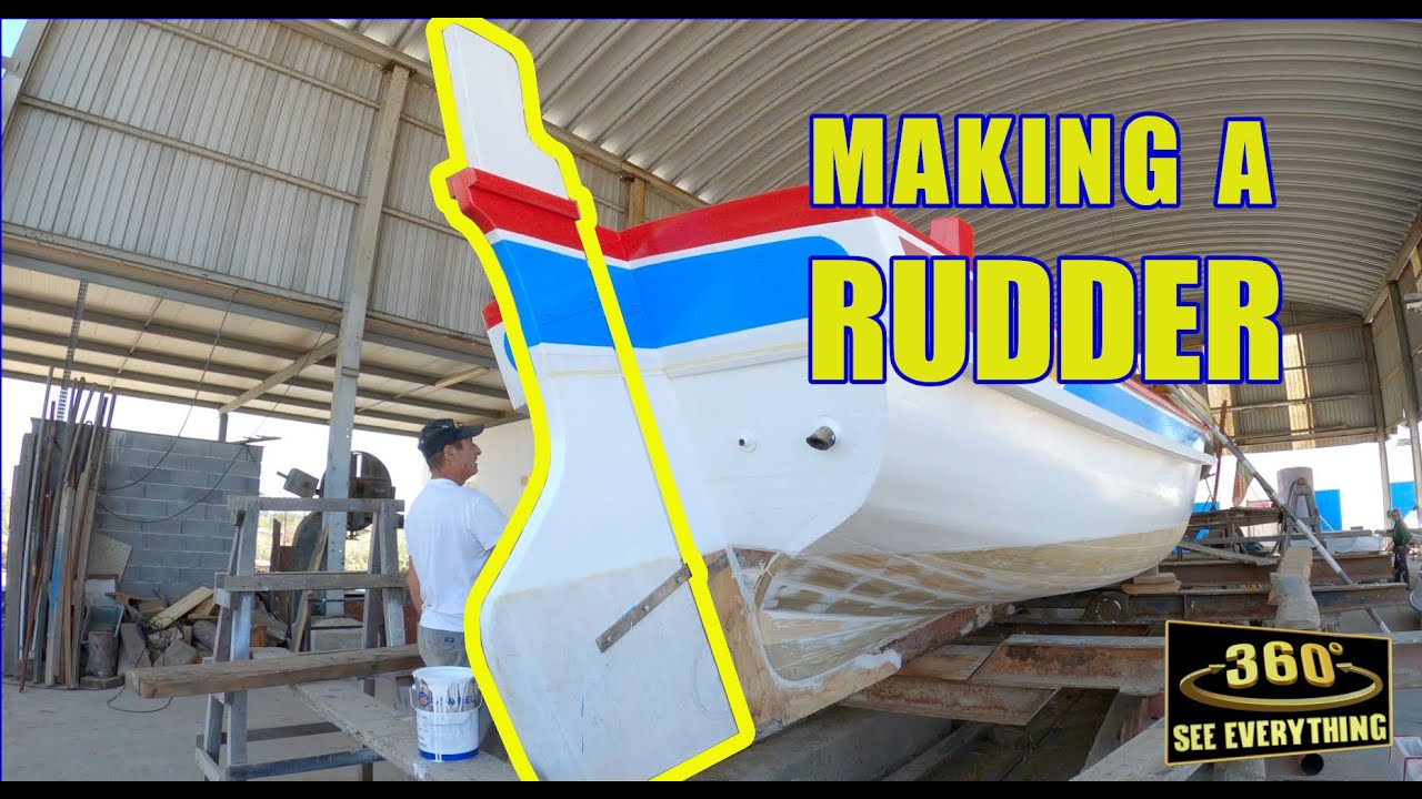 Making a Rudder for a 10ton Traditional Sailing Boat
