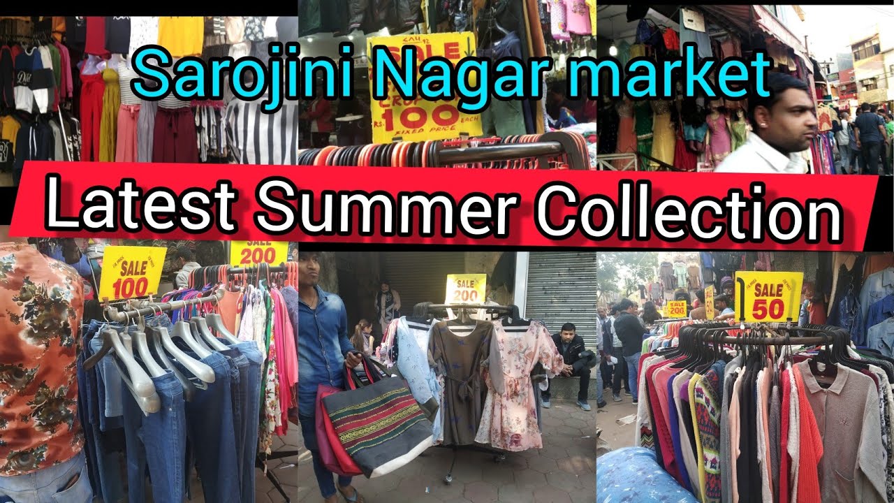 Sarojini Nagar market 2020, Latest Summer Collection | Cheapest market of Delhi | Delhi Shopping
