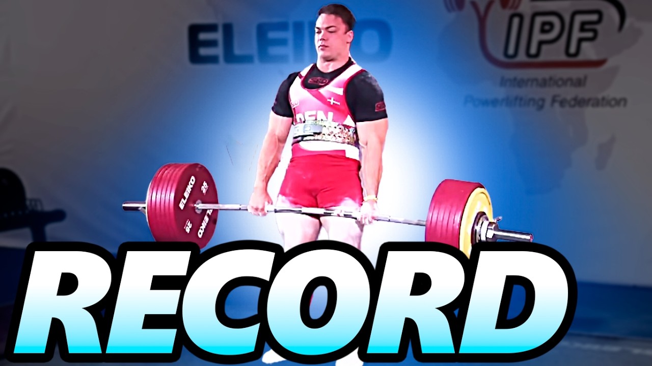 REGIN STERGAKIS: The Official Total Jr World Record in the 105kg class