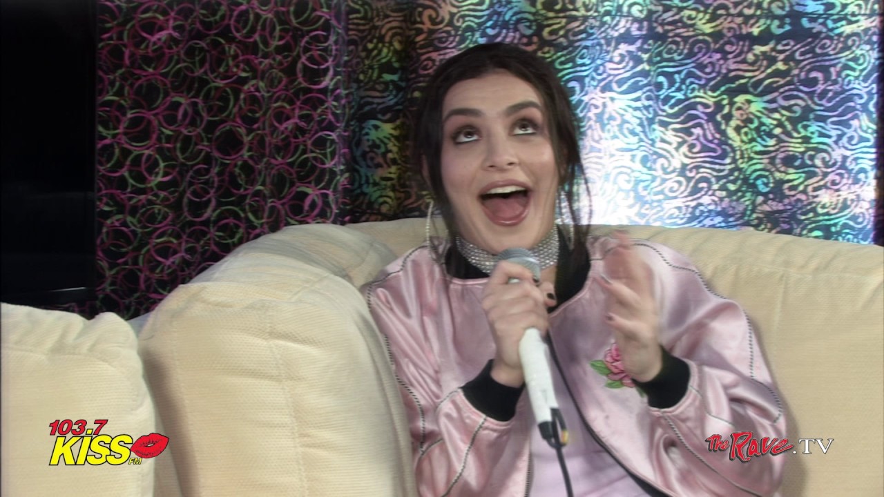 Charli XCX Backstage Interview at Kissmas Bash