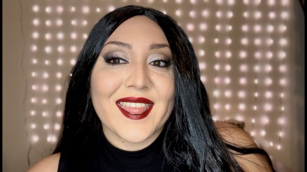 Morticia Addams | Simple Halloween Makeup