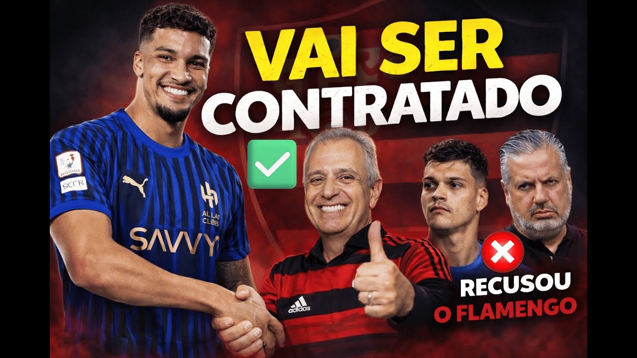 MARCOS LEONARDO FECHADO COM O FLAMENGO!? NEGOCIAÇÃO COM BRASÃO ENCERRADA