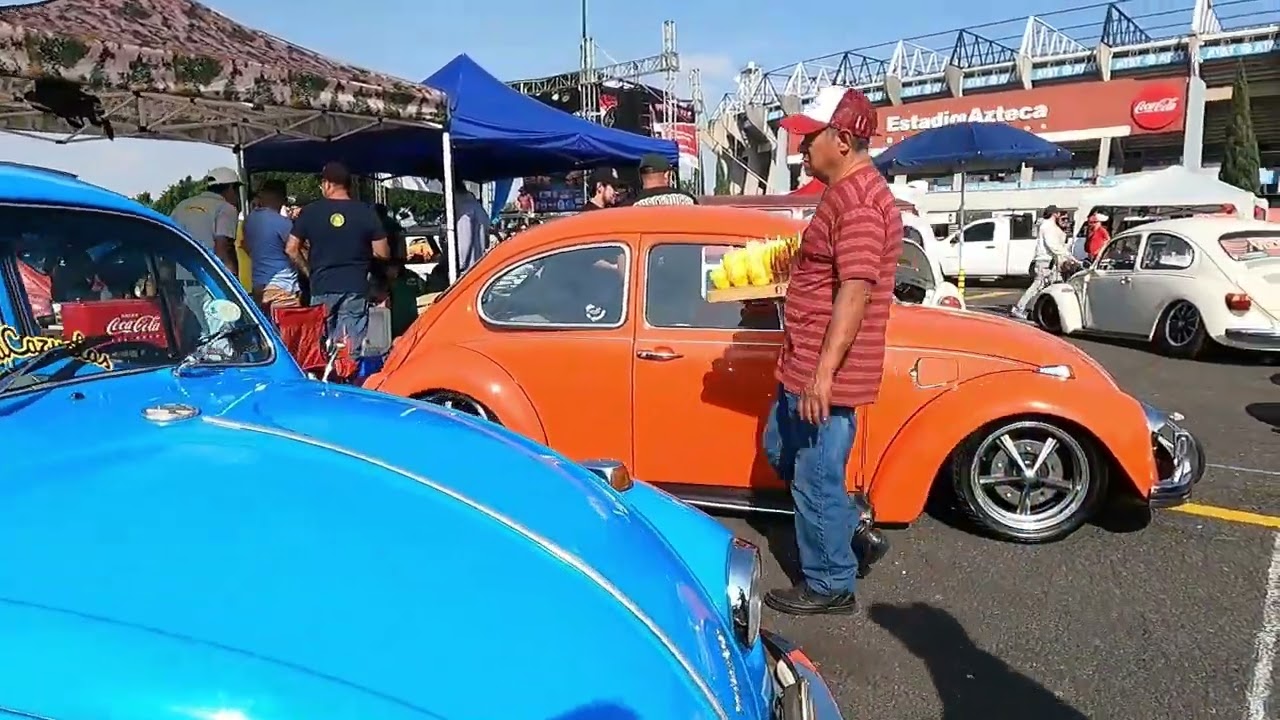 XOCHIVOLKS 2023, Estadio AZTECA, ¡Vochos, vochos y más VOCHOS!