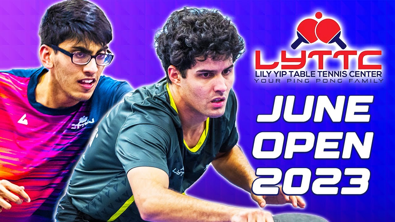 Carlos Hernandez Vs Nishant Lebaka LYTTC June Open Semi Final 2023 4k HD!