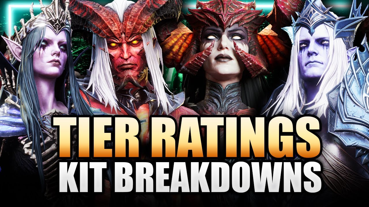 LUST - SILAS - ARROGANCE - VIERNA ✰ Tier Ratings, Full Reviews, & Kit Breakdowns ⁂ Watcher of Realms