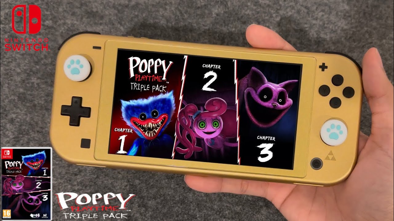 Poppy Playtime Triple Pack Nintendo Switch Gameplay | Switch Lite Gameplay