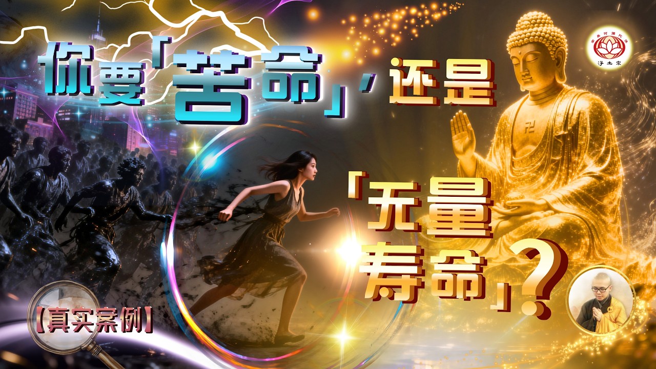 你要「苦命」，还是「无量寿命」？【真实案例】| 净本法师开示 | 净土宗 Pure Land Buddhism
