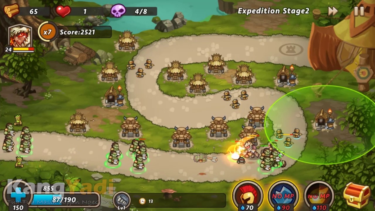 [Android Game Guide] How To Pass Castle Defense 2 Expedition Stage 2 #1