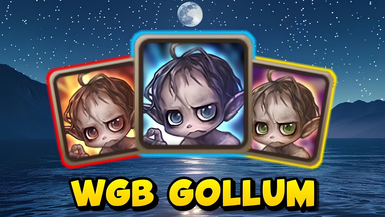 GAK EXPECT SEBAGUS INI!!! 😭 MAIN WGB COMBO GOLLUM || Summoners War X TLOTR