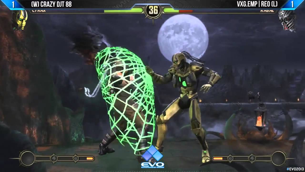 EVO 2013: Mortal Kombat 9 (MK9) Гранд-финал: Crazy DJT 88 (Cyrax) против VXG.EMP|Reo (Kabal)