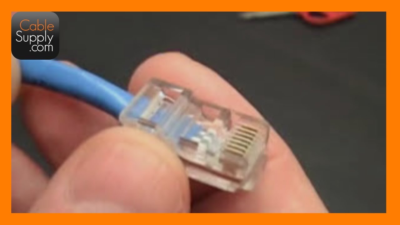 Как сделать сетевой/Ethernet-кабель Cat5e