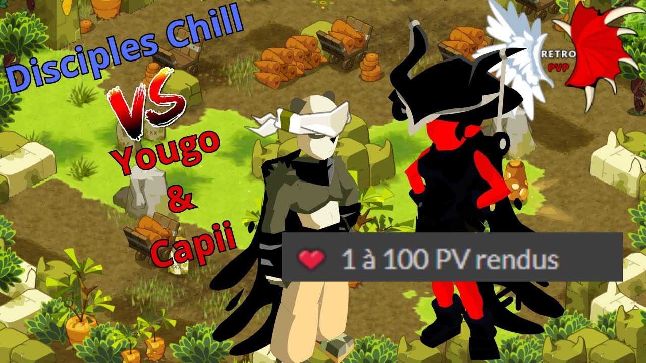 Le Pandawa Soigne L'Osa ? | Disciples Chill vs Yougo&Capii【Dofus Rétro PvP Tournoi】