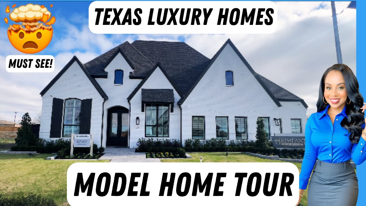 HIGHLAND HOMES MODEL TOUR | New Construction Home Tour | CIBOLO Texas Homes | Texas Luxury Home Tour