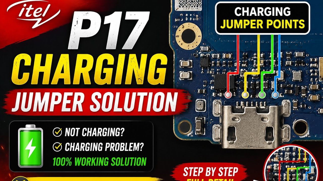 Itel p17 charging solution |Charging problem | Itel A27 charging problem