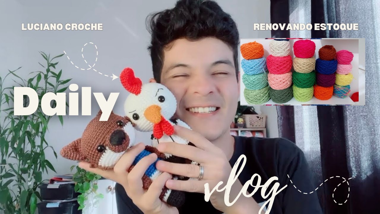 Uma semana cheia de Amigurumis! 💕 | Vlog no ateliê de crochê - Zerando estoque 