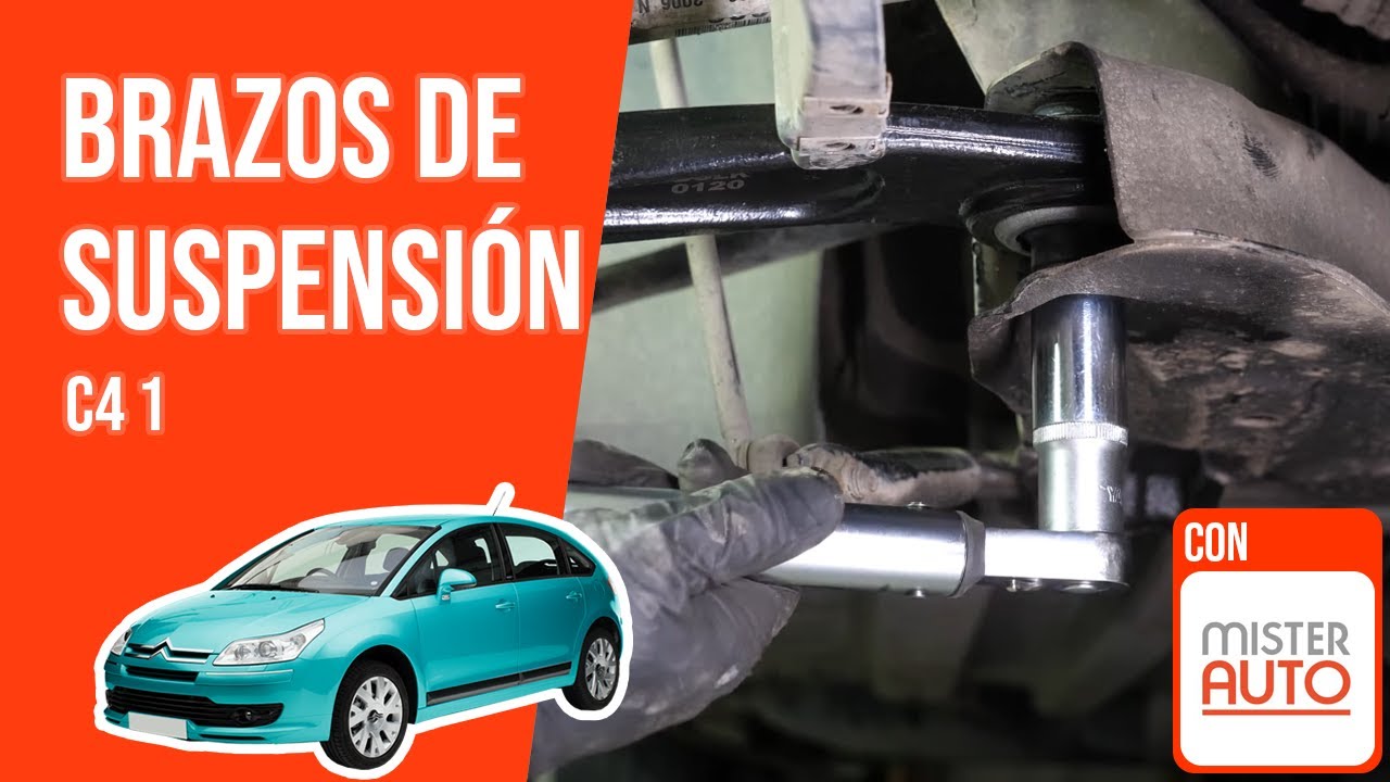 Cómo cambiar los brazos de suspensión C4 1 🚗