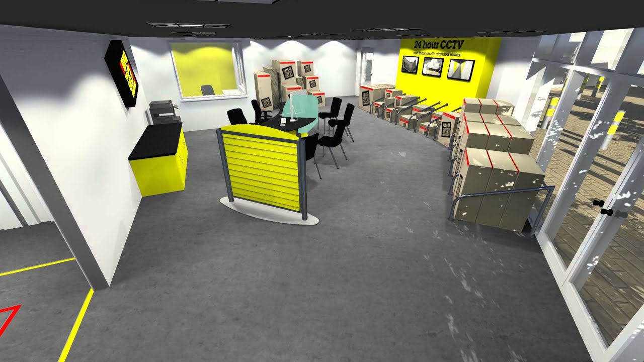 Big Yellow Self Storage at Gypsy Corner - a virtual walk through