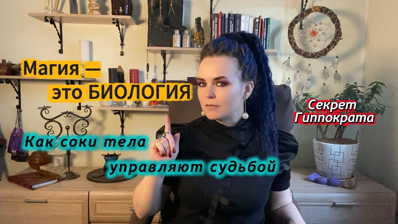 Магия — это БИОЛОГИЯ. Как соки тела управляют судьбой.