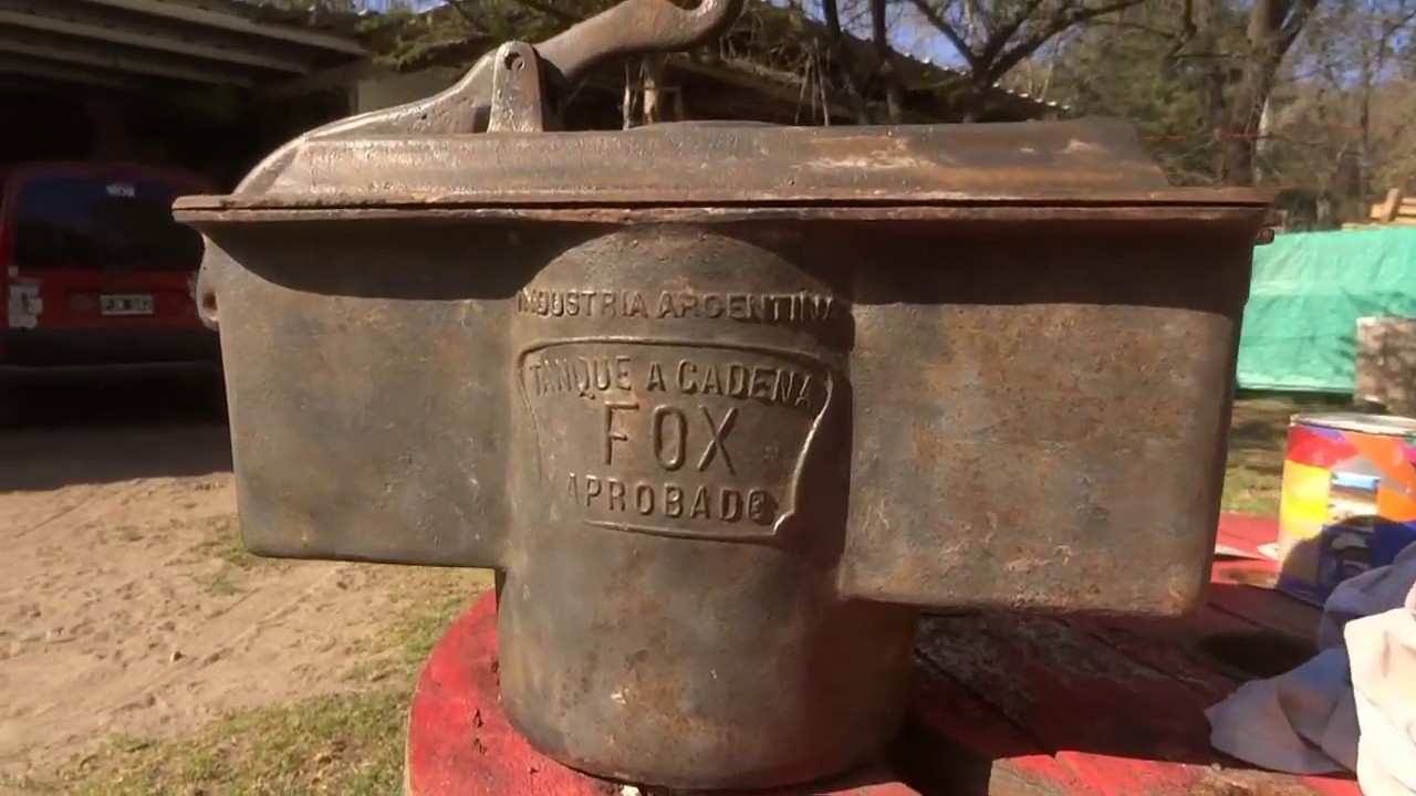 Restauración de deposito a cadena para baño