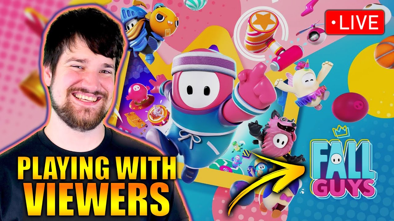Fall Guys Fun with Viewers! (I am bad at this game) 2.1.26