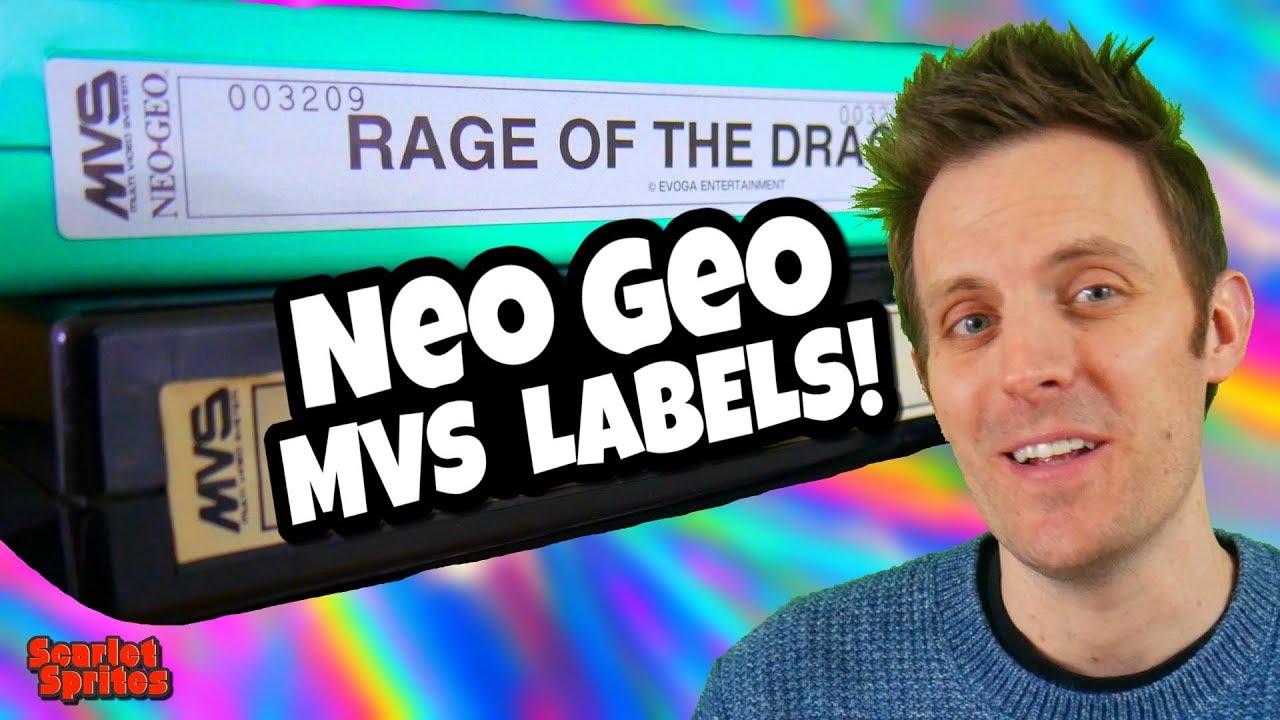 Neo Geo MVS Collecting:  What's Up With Those Labels?