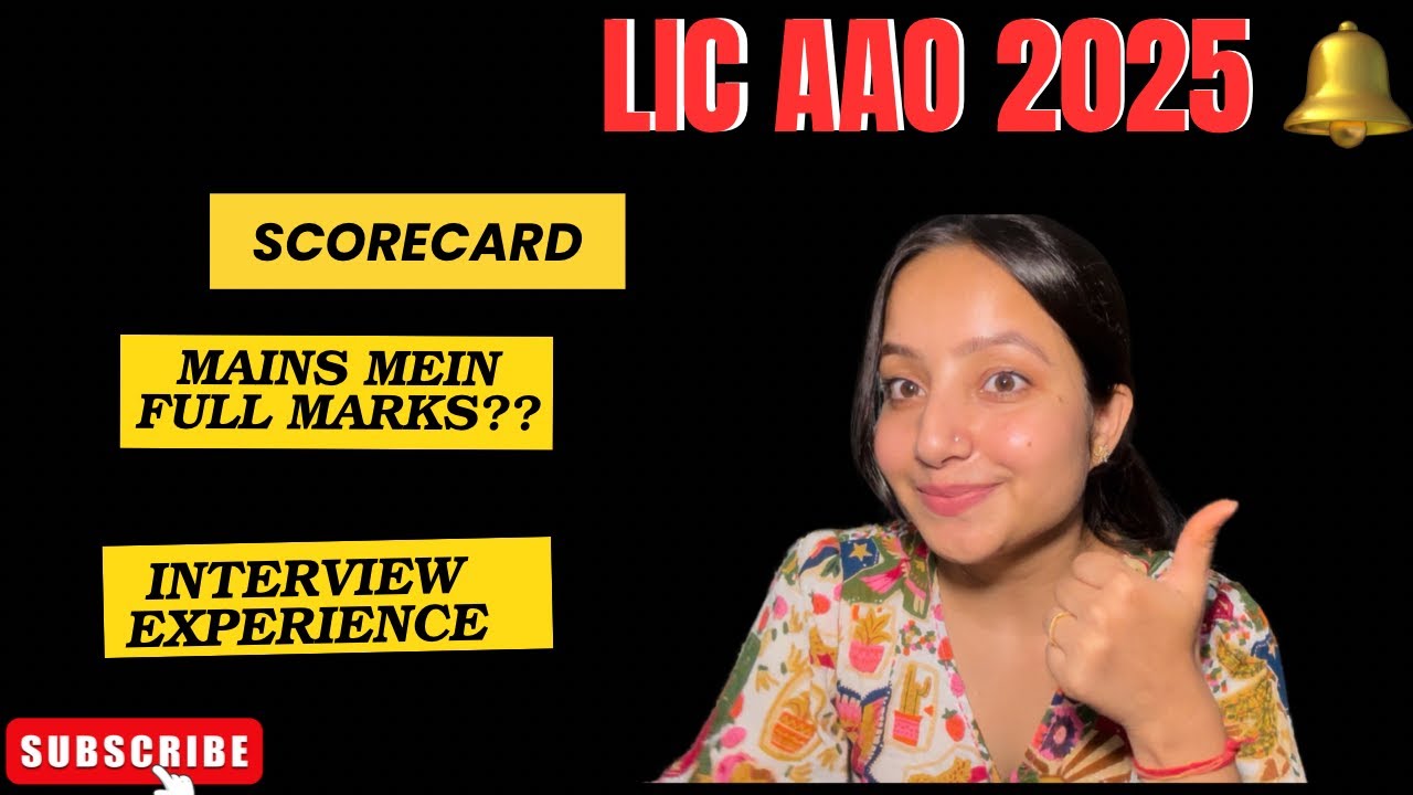 LIC AAO SCORECARD 🔔 MAINS ME FULL MARKS?? SALARY REVEAL || INTERVIEW EXPERIENCE #bank #licaao #lic 