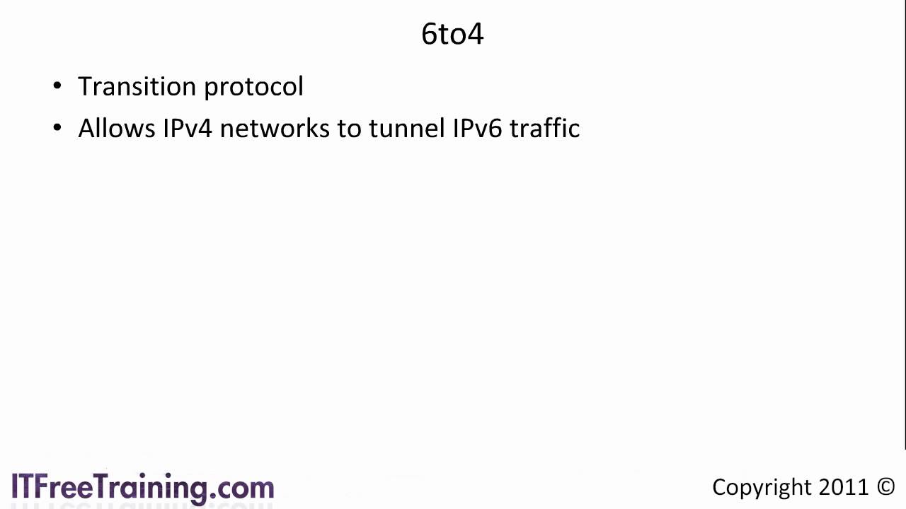 IPv6 Transition Technology