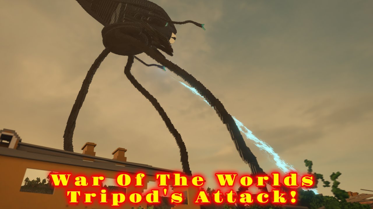 War of the Worlds TRIPODS ATTACK! Teardown
