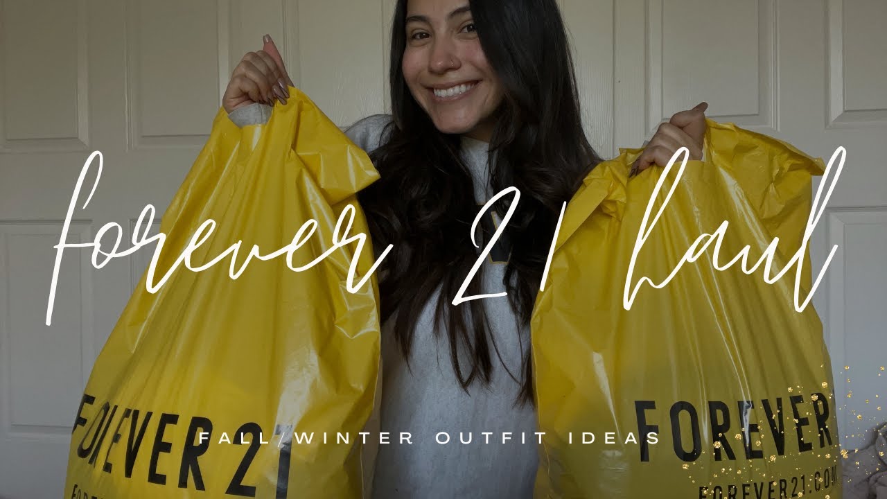FOREVER 21 FALL + WINTER TRY ON HAUL