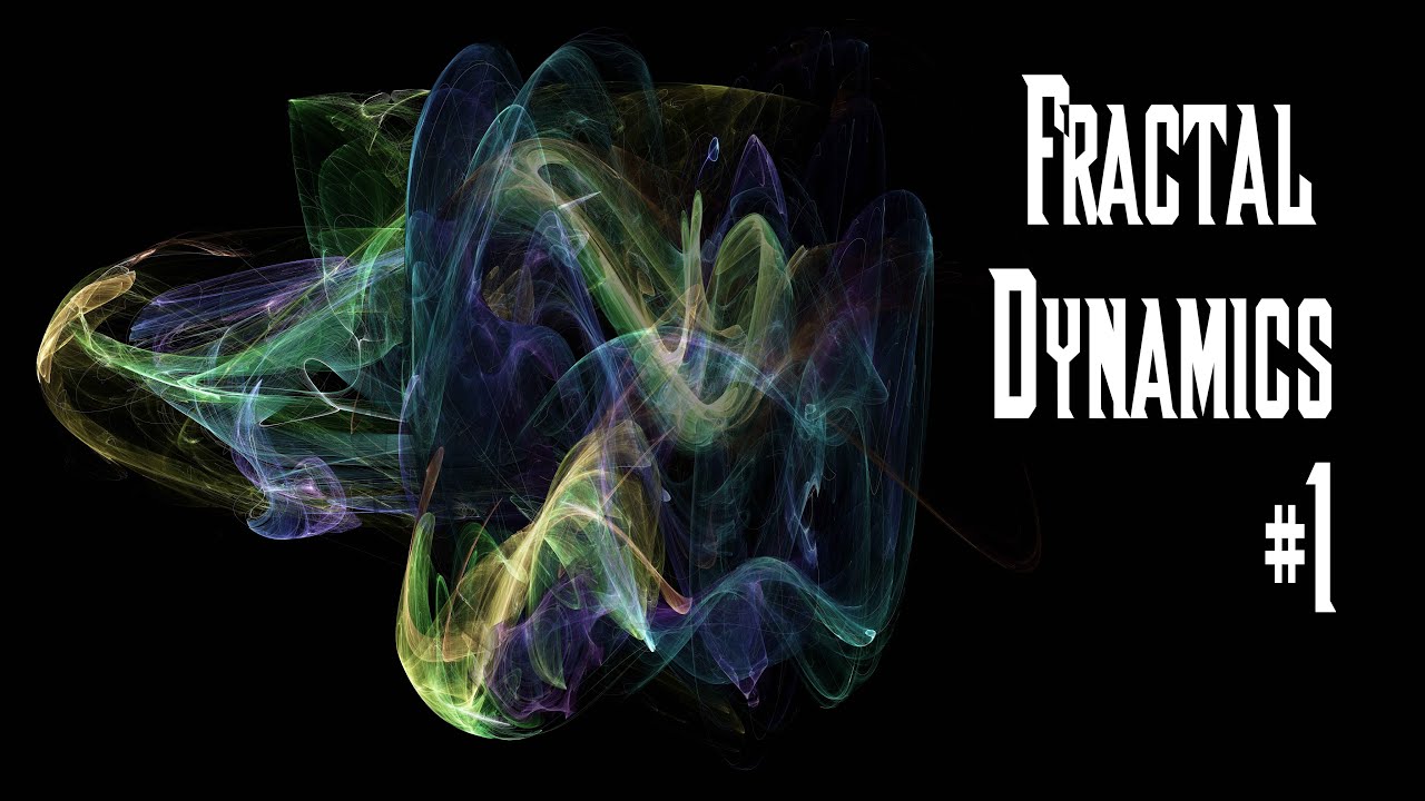 Fractal Dynamics - chaotic strange attractor #1.01 (4k 60fps)