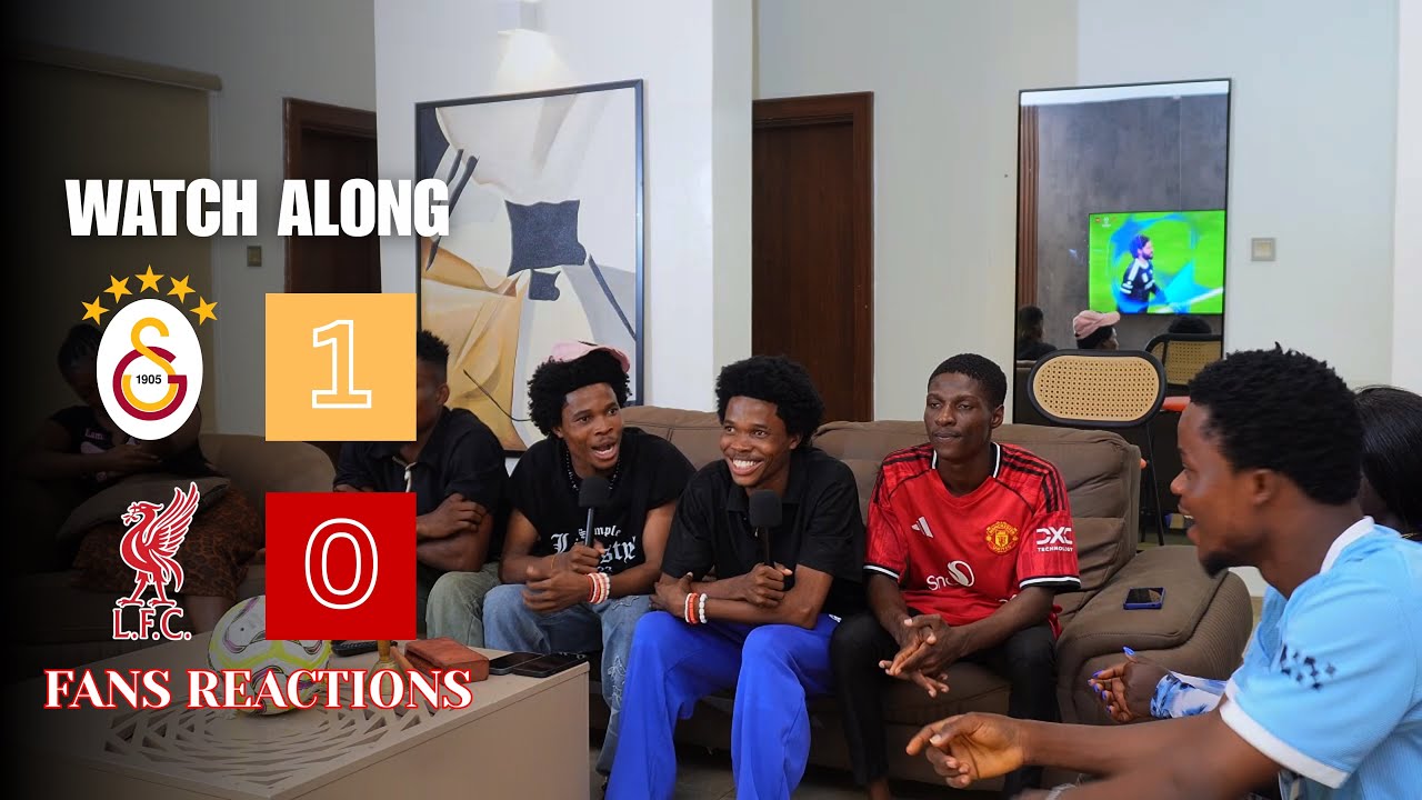 GALATASARAY 1- 0 LIVERPOOL { WATCH ALONG FANS REACTION }