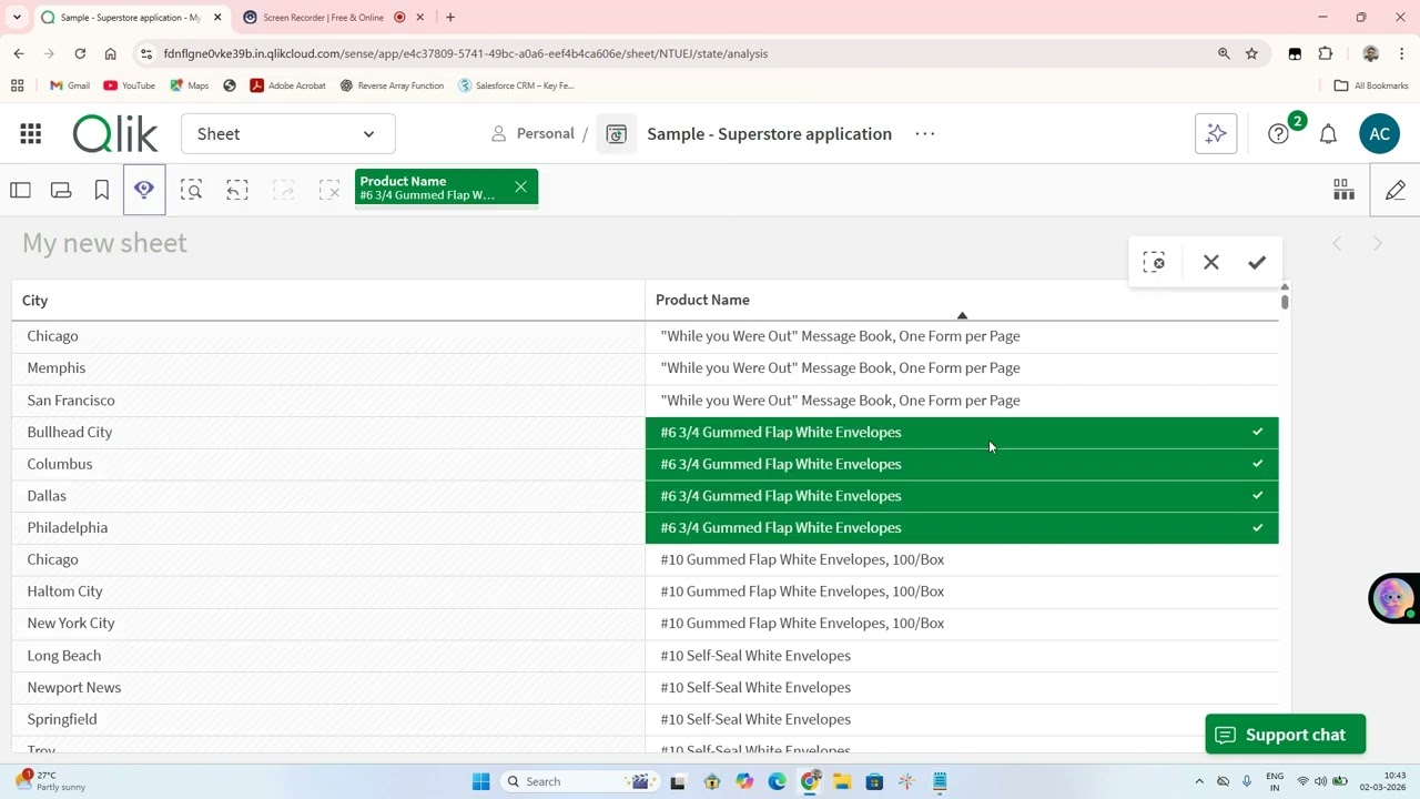 12.Adding New Column and Filtering | Qlik Sense Bangla Tutorial
