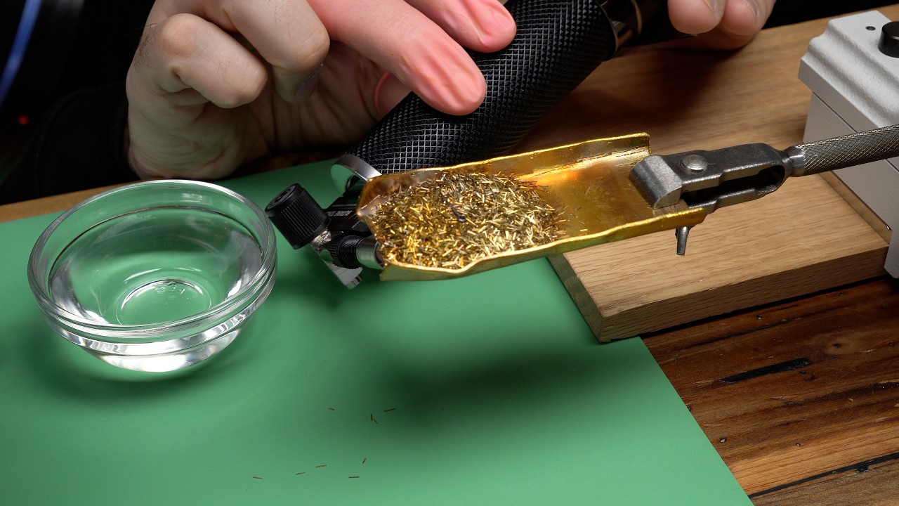 Heat Bluing Hands On a Vintage Watch for the First Time!