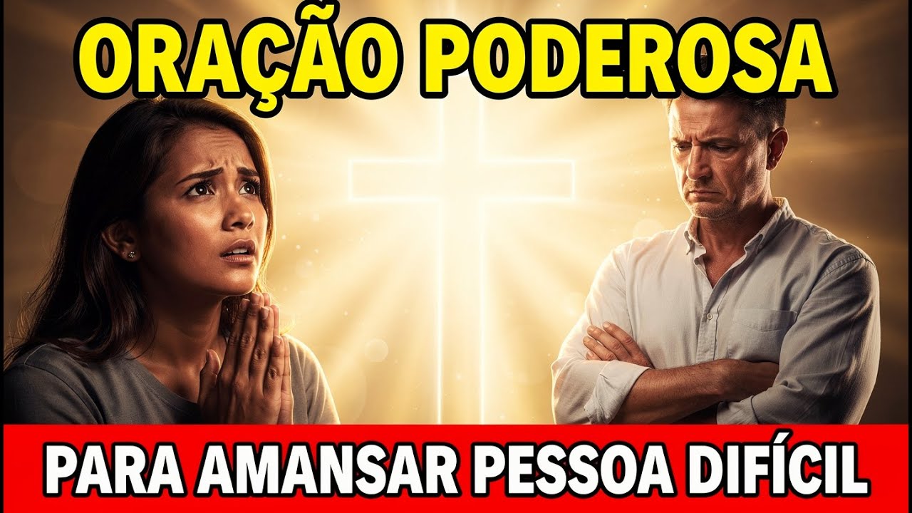 ORAÇÃO PODEROSA PARA AMANSAR PESSOA DIFÍCIL - Até aquelas mais Difíceis