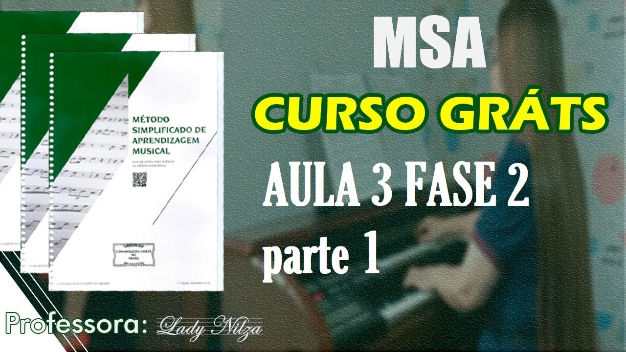 MSA AULA 3 FASE 2 parte 1 páginas 17 18 19 20 BEM EXPLICADO prof Lady Nilza