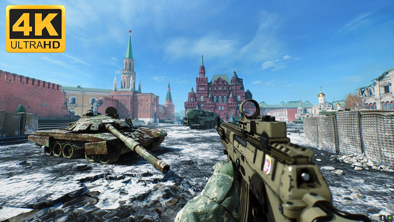 World War 3 | Moscow Gameplay [4K 60FPS] No Commentary