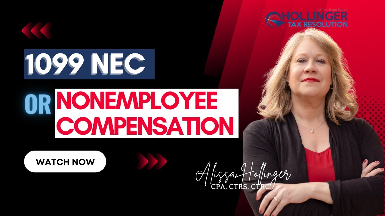 1099 NEC OR NONEMPLOYEE COMPENSATION