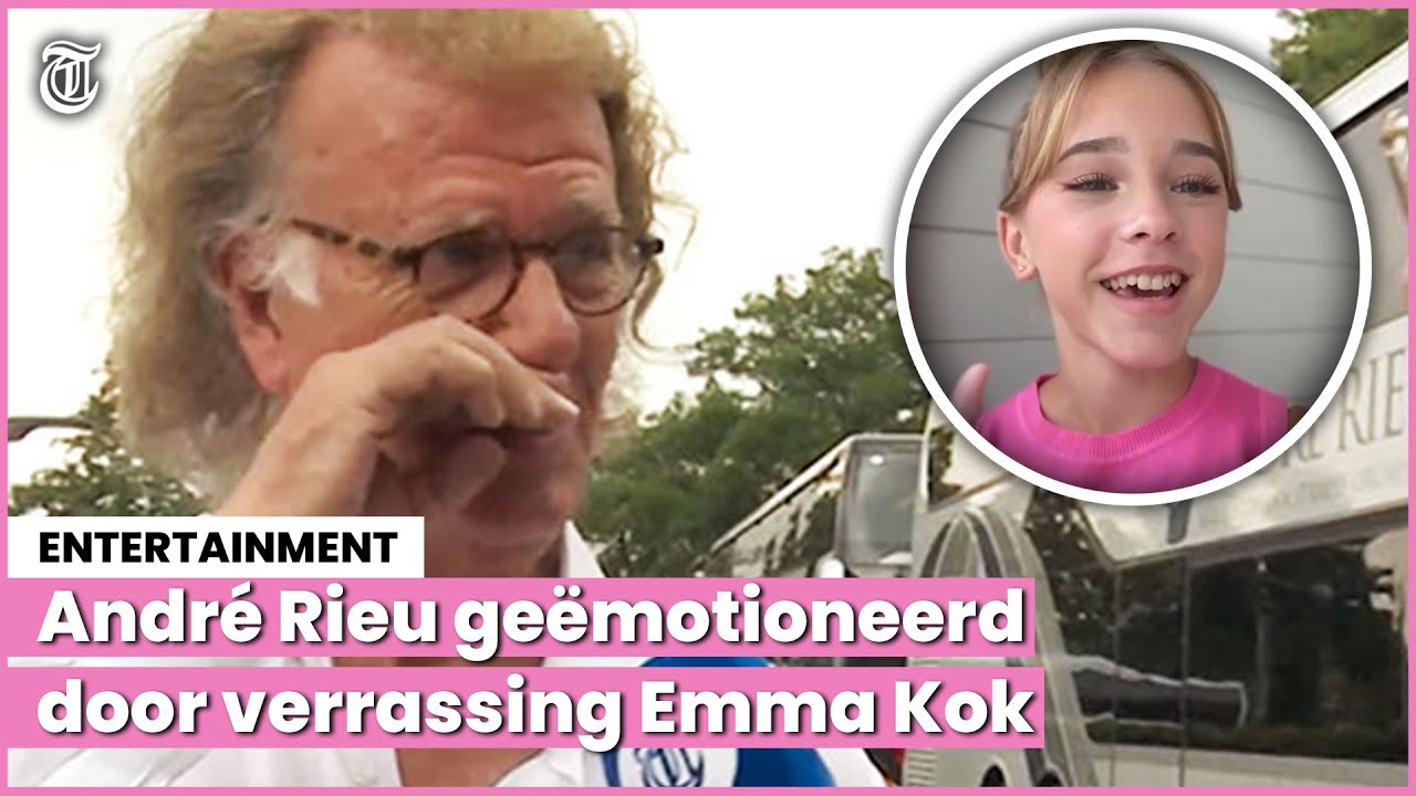 André Rieu geëmotioneerd door bijzondere verrassing