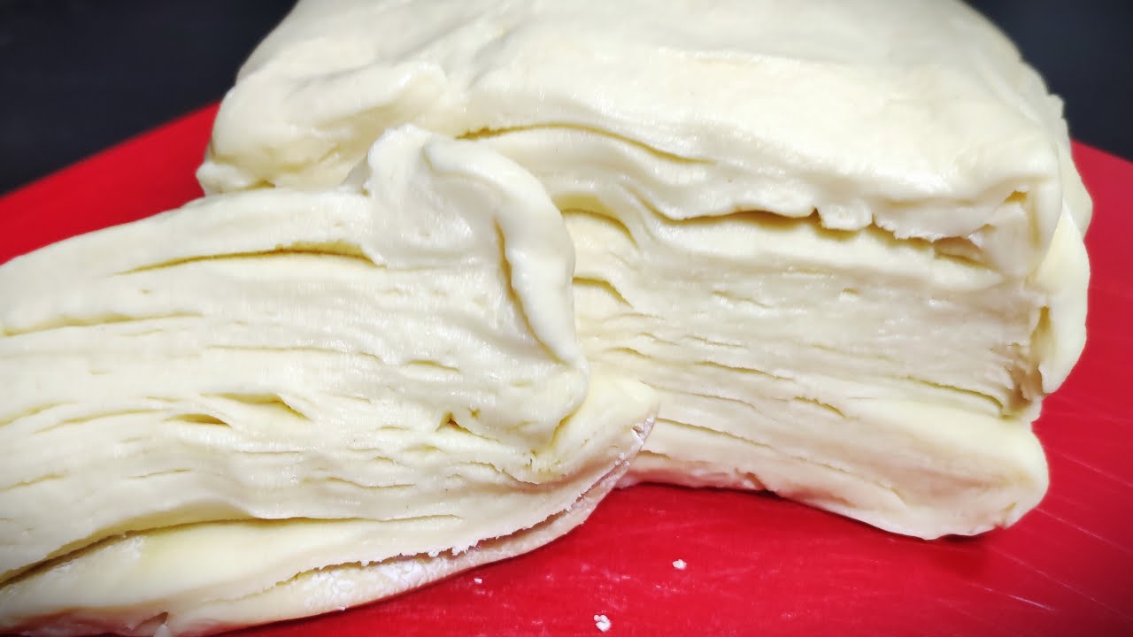 Masa de hojaldre rápida 4 ingredientes
