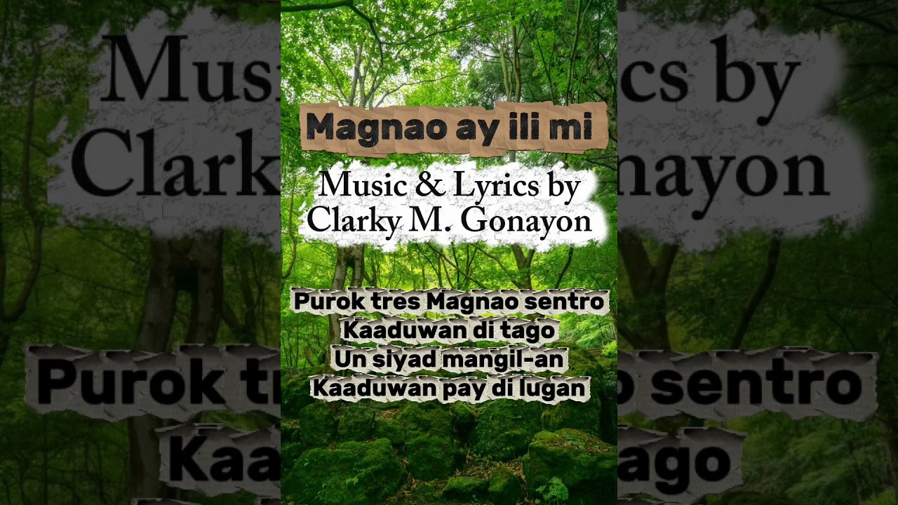 Magnao (Kalinga song)