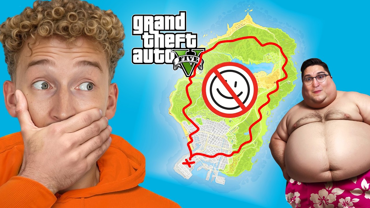 GTA V - DOOKOŁA MAPY, ale NIE MOGĘ SIĘ ZAŚMIAĆ z SHEO! 🤣