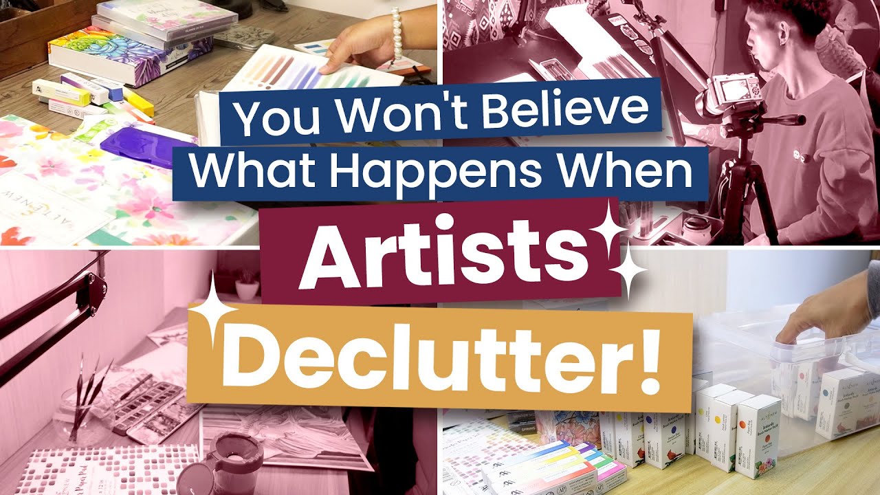 Is Your Creativity Suffering Due to a Disorganized Art Space? Do THIS!