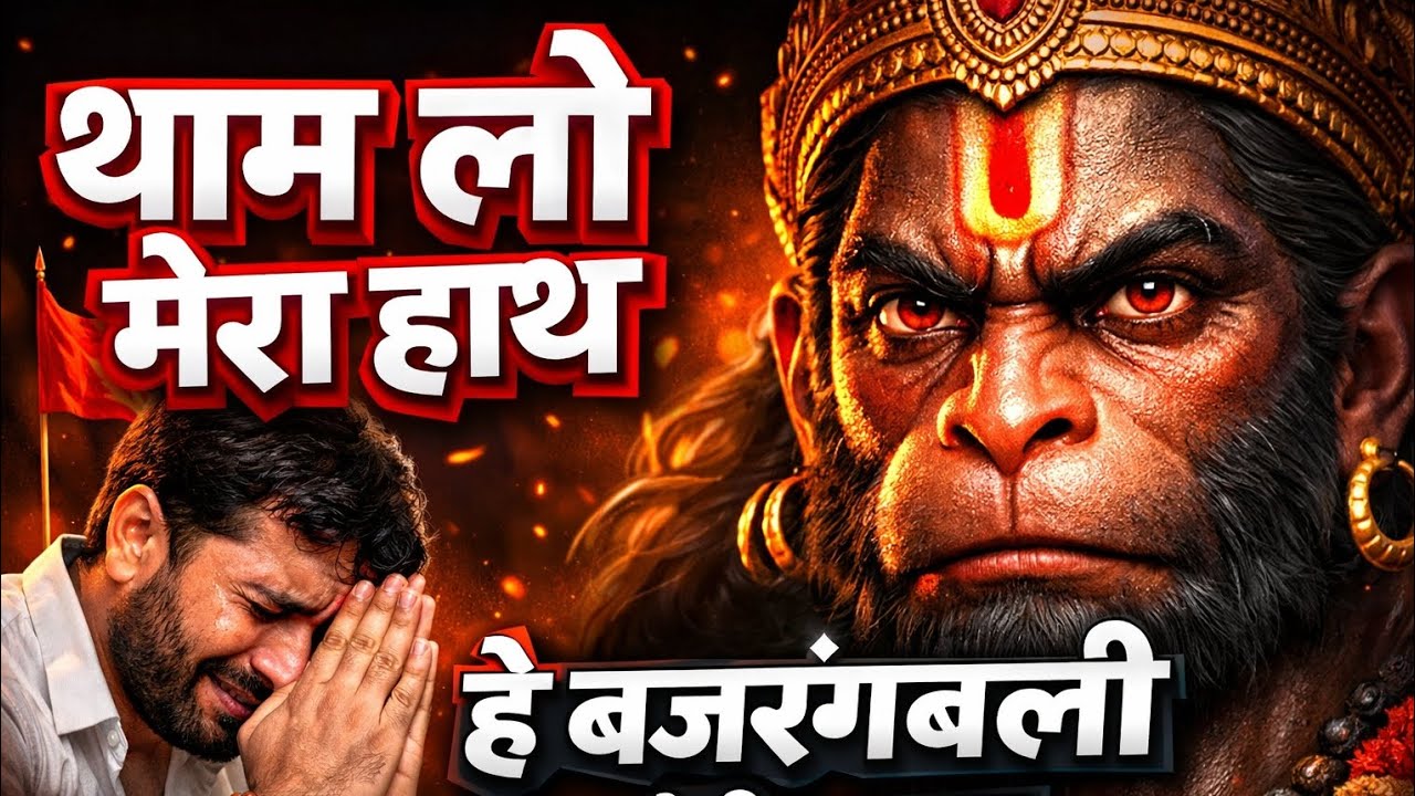 🚩🚩मैं भी जग से हार के आया, थाम लो मेरा हाथ 🙏 | बजरंगबली का दिल छू लेने वाला भजन | सुनते ही चमत्कार 