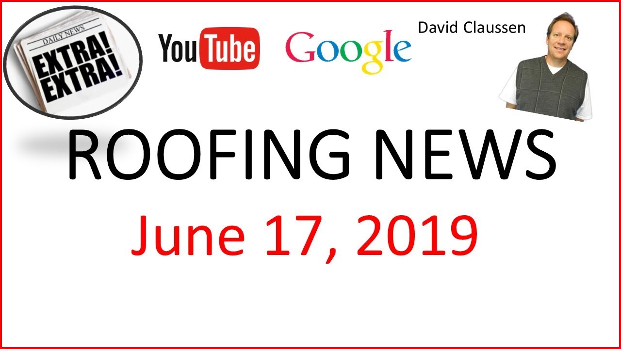 Roofer News 😎 New Roofing Products, Metal Roofing, and Much More 😎