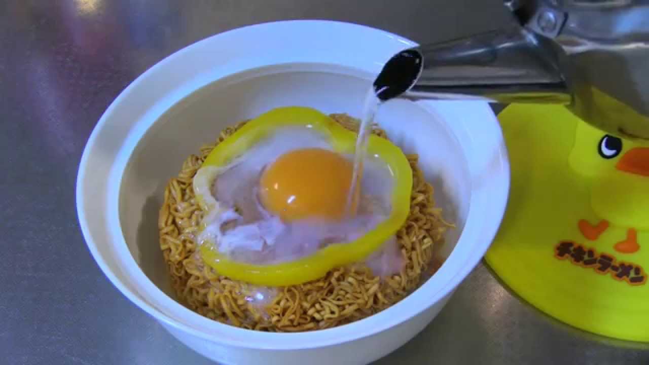Flower Chicken Ramen Noodles Challenge