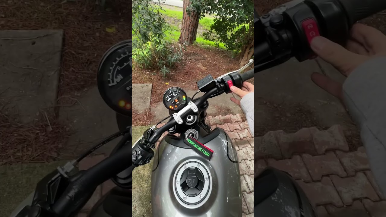 Triumph Trident 660 Coldstart (Stock Exhaust)