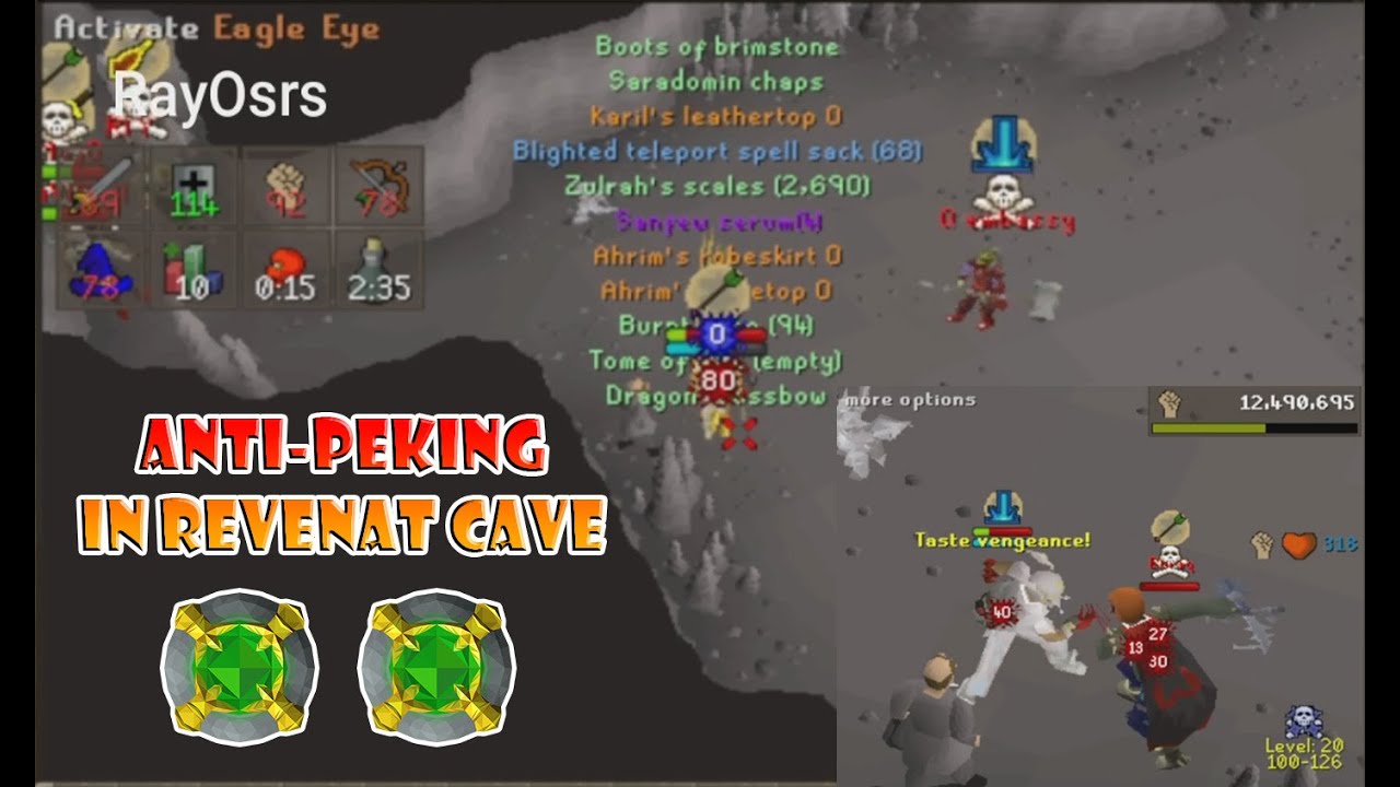 Anti-Pking In Revenant  Cave In the New Update [[RayOsrs]] Giveaways 2 Bond