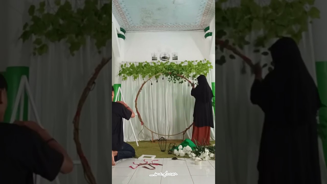Dekorasi lamaran _wa.decor start budget 350k. #dekorasilamaran #dekorasimurah #dekorasitunangan